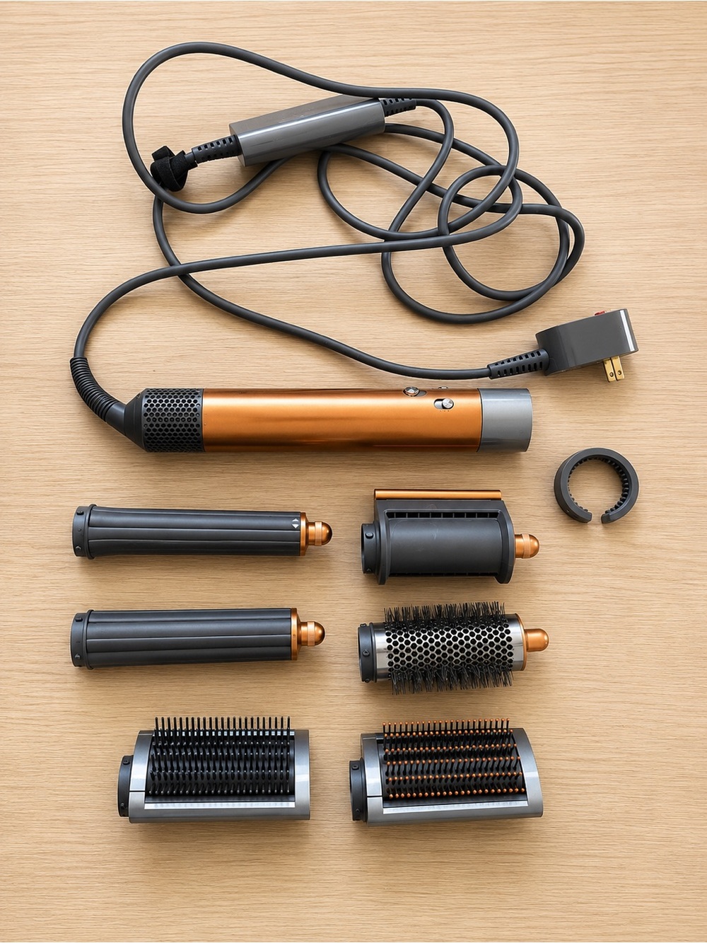 Dyson Women Hair Styling Set - Copper and Gray
